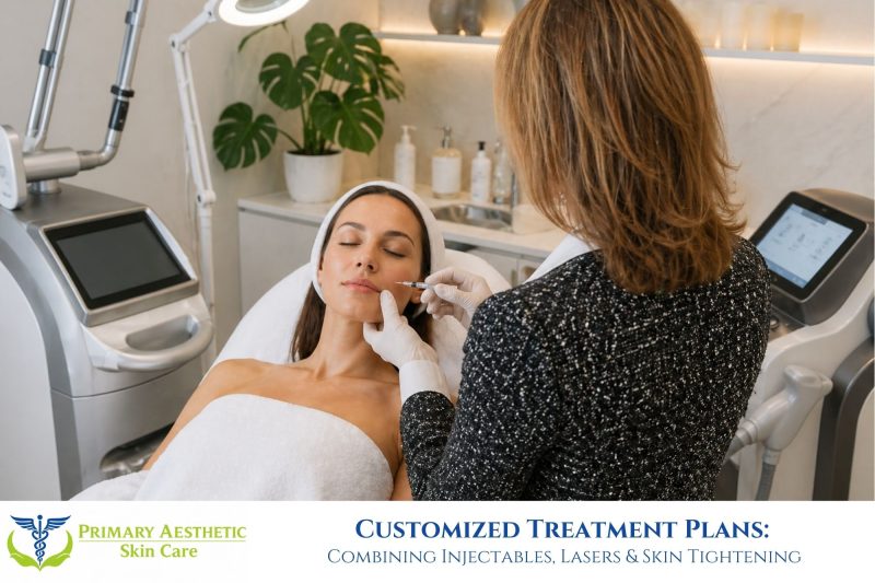 Customized Treatment Plans Combining Injectables, Lasers & Skin Tightening