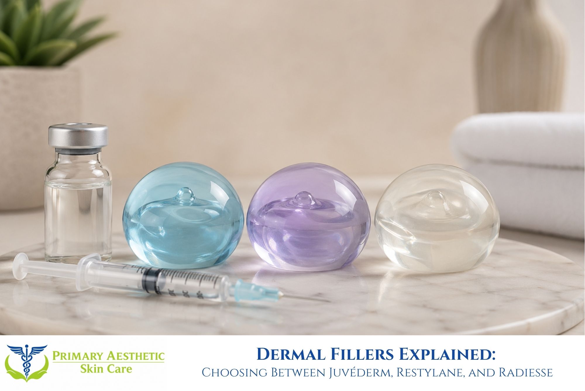 Dermal Fillers Explained: Choosing Between Juvéderm, Restylane, and Radiesse